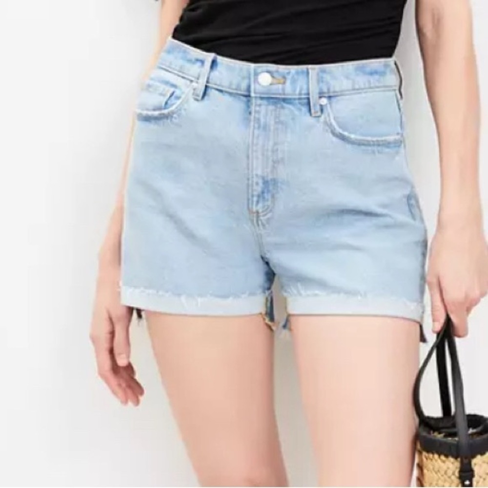 Loft Light Wash Denim Shorts 28 / 6